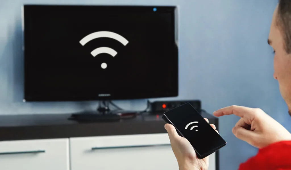 How to connect hotspot to tv?